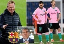 Barcelona back Ronald Koeman Amidst exit of Big Players