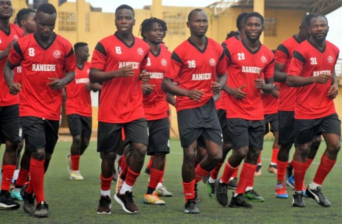 Enugu Rangers second on the NPFL log fly to the top of the NPFL
