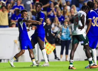 Chelsea forward Nicolas Jackson Ian Maatsen