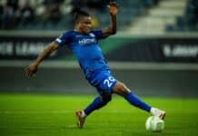Gift Orban in action for Gent