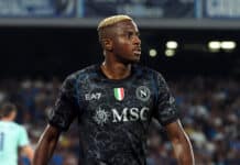 Victor Osimhen player of Napoli, during the match of the Italian Serie A